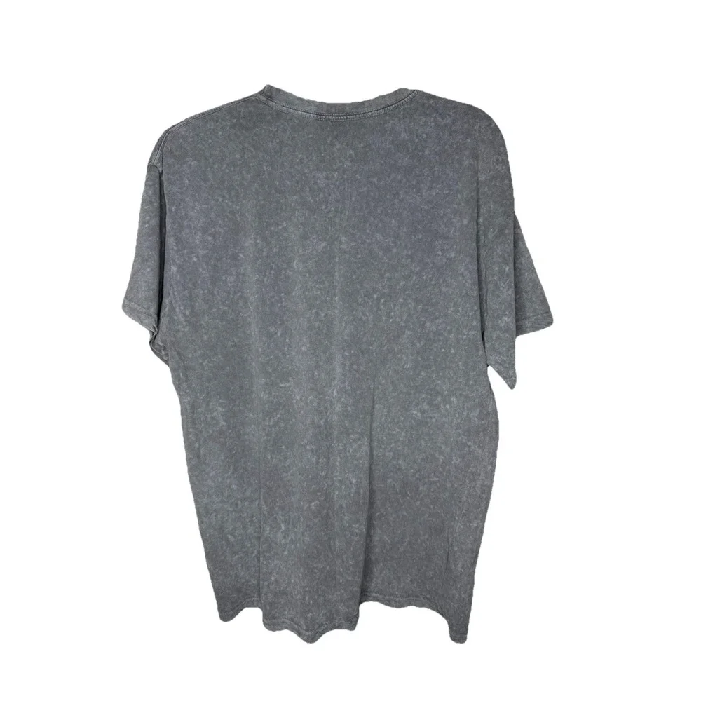 Playboy XL Mens Gray T-Shirt Crew Neck Short Sleeve Bunny Cherries